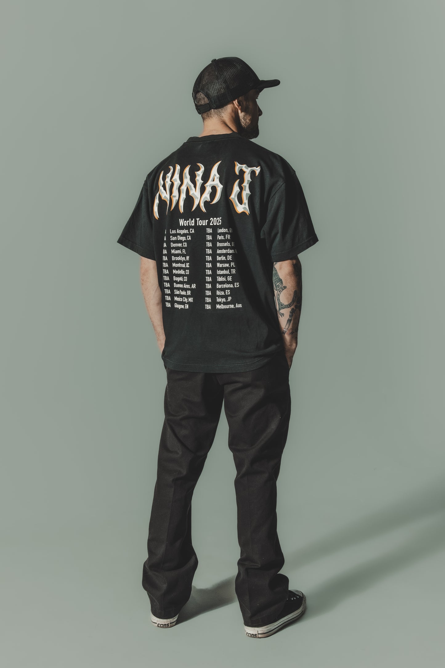 Nina J 2025 World Tour Shirt