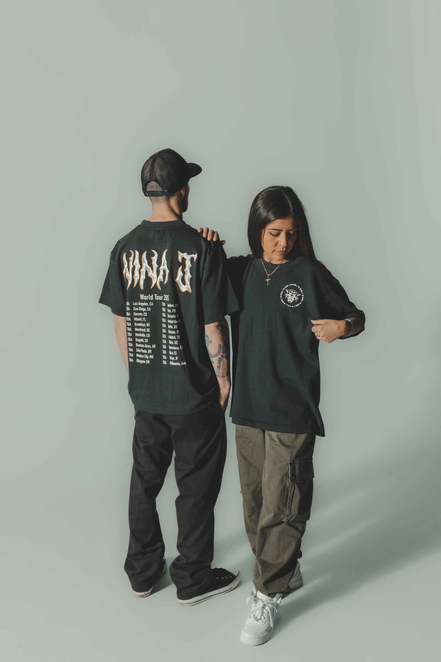 Nina J 2025 World Tour Shirt